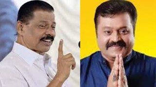 എം വി ഗോവിന്ദൻ, സുരേഷ് ഗോപി
