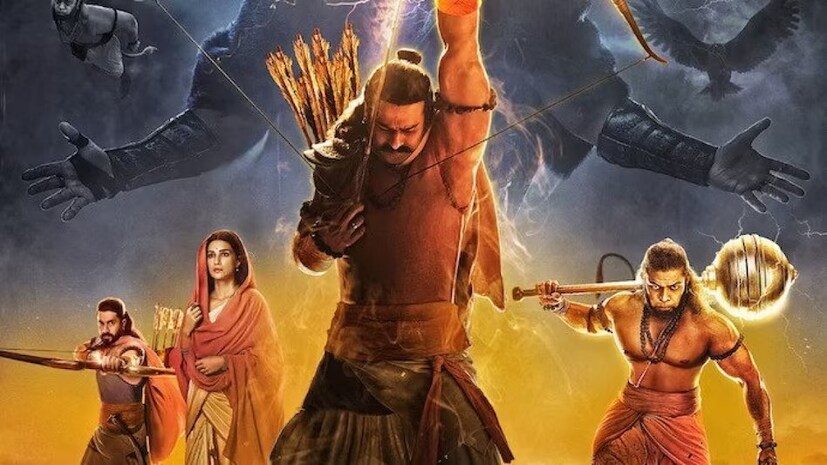   ശ്രീരാമനായി പ്രഭാസ് എത്തിയ ചിത്രത്തില്‍ സെയ്ഫ് അലിഖാനാണ് രാവണനായി വേഷമിട്ടിരിക്കുന്നത്. കൃതി സനോണ്‍ ആണ് സീതയെ അവതരിപ്പിച്ചത്, സണ്ണി സിംഗ്, ദേവ്ദത്ത് നാഗേ എന്നിവരായിരുന്നു ചിത്രത്തിലെ പ്രധാന താരങ്ങള്‍.