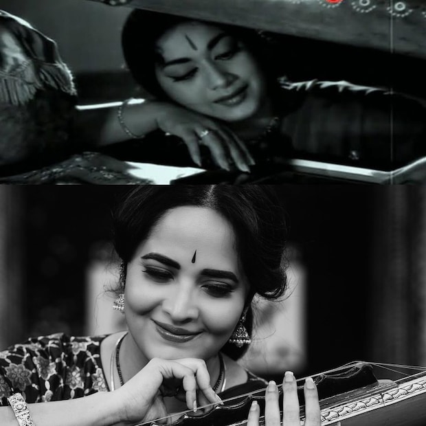  അടുത്തിടെ ഒരു അവാര്‍ഡ് നിശയില്‍ തെന്നിന്ത്യയിലെ പഴയകാല നടിമാരായ സാവിത്രി, ജമുന, ശ്രീദേവി, സൗന്ദര്യ എന്നിവരെ അനസൂയ പുനരാവിഷ്കരിച്ചിരുന്നു.