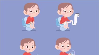 Children's Toilet Hygiene Children's Toilet Hygiene