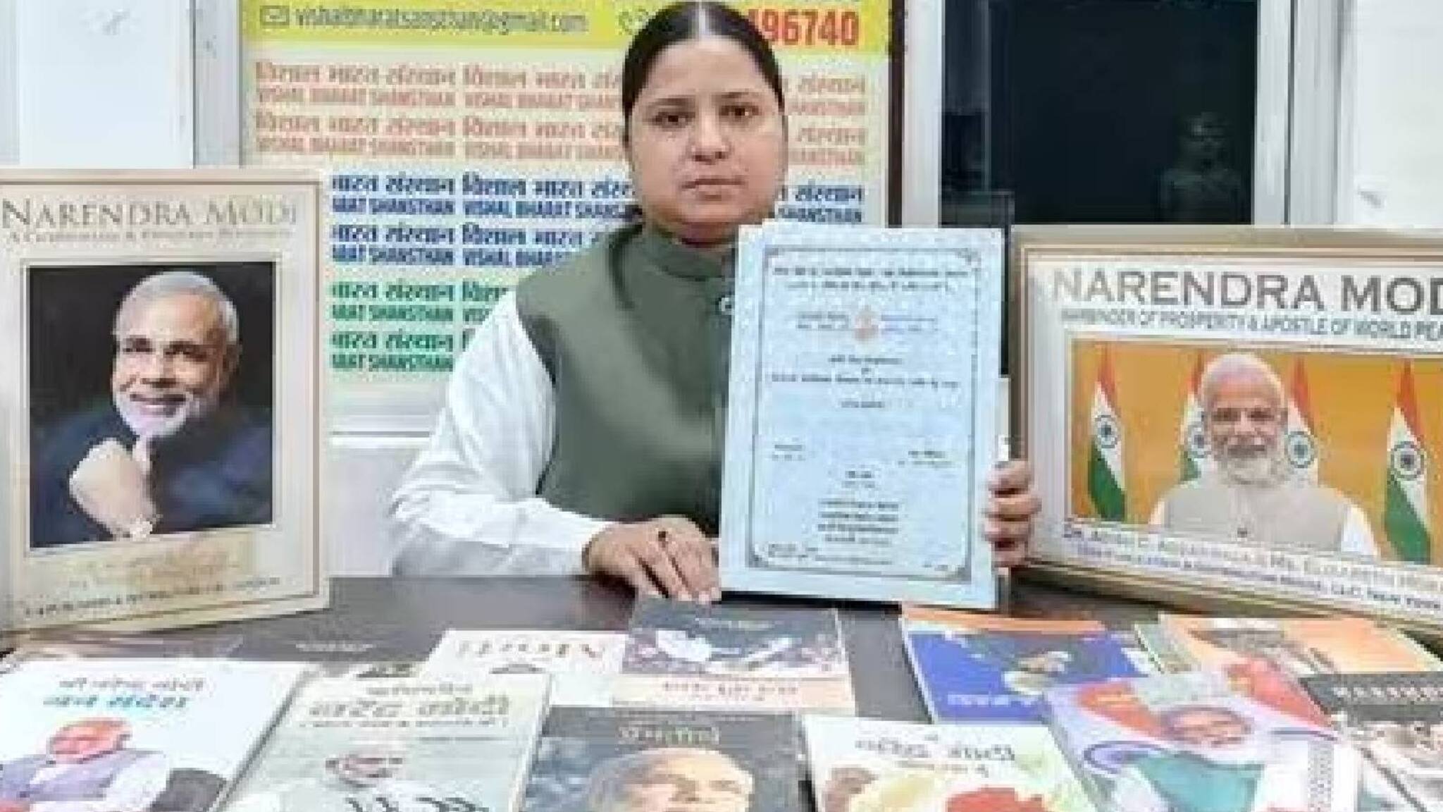 'രാഷ്ട്രീയത്തിലെ മെഗാസ്റ്റാർ'; പ്രധാനമന്ത്രി നരേന്ദ്രമോദിയെക്കുറിച്ച് പിഎച്ച്ഡി നേടി മുസ്ലീം യുവതി