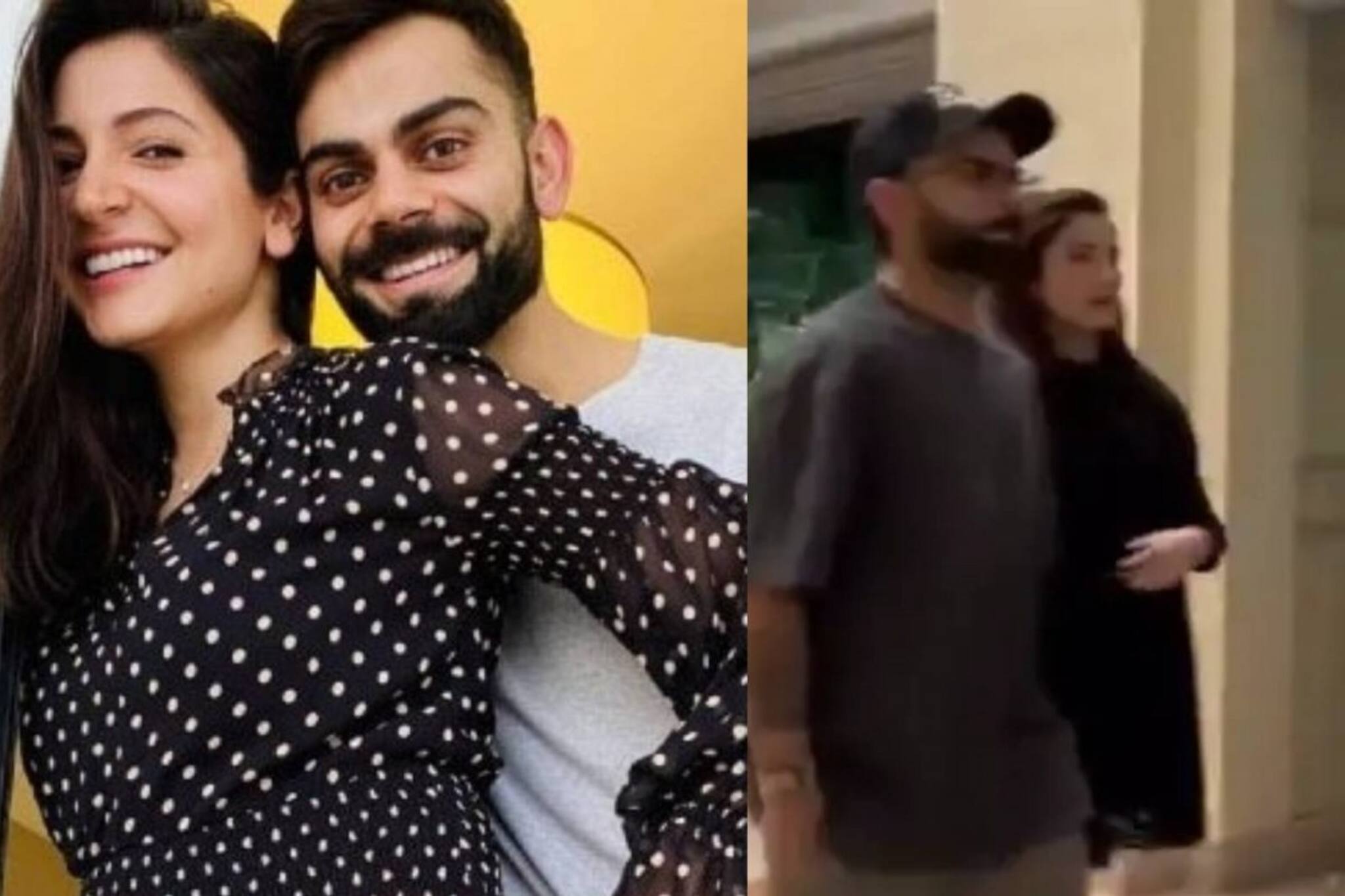 നിറവയറുമായി വിരാടിനൊപ്പം കൈകോർത്ത് അനുഷ്‌ക; ആശംസകൾ അറിയിച്ച് ആരാധകർ; വീഡിയോ വൈറല്‍