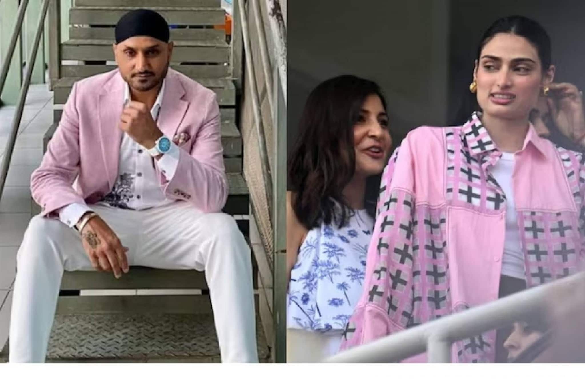 ക്രിക്കറ്റിനെ കുറിച്ച് അവര്‍ക്കെന്തെങ്കിലും അറിയുമെന്ന് തോന്നുന്നില്ല'; അനുഷ്കയെയും അതിയെയും പരിഹസിച്ച് ഹര്‍ഭജന്‍