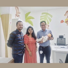 ജഗതി ശ്രീകുമാറിന്റെ മകൾ ശ്രീലക്ഷ്മി വീണ്ടും അമ്മയായി; കുഞ്ഞുപിറന്ന സന്തോഷം പങ്കിട്ടത് ഡോക്‌ടർമാർക്കൊപ്പം