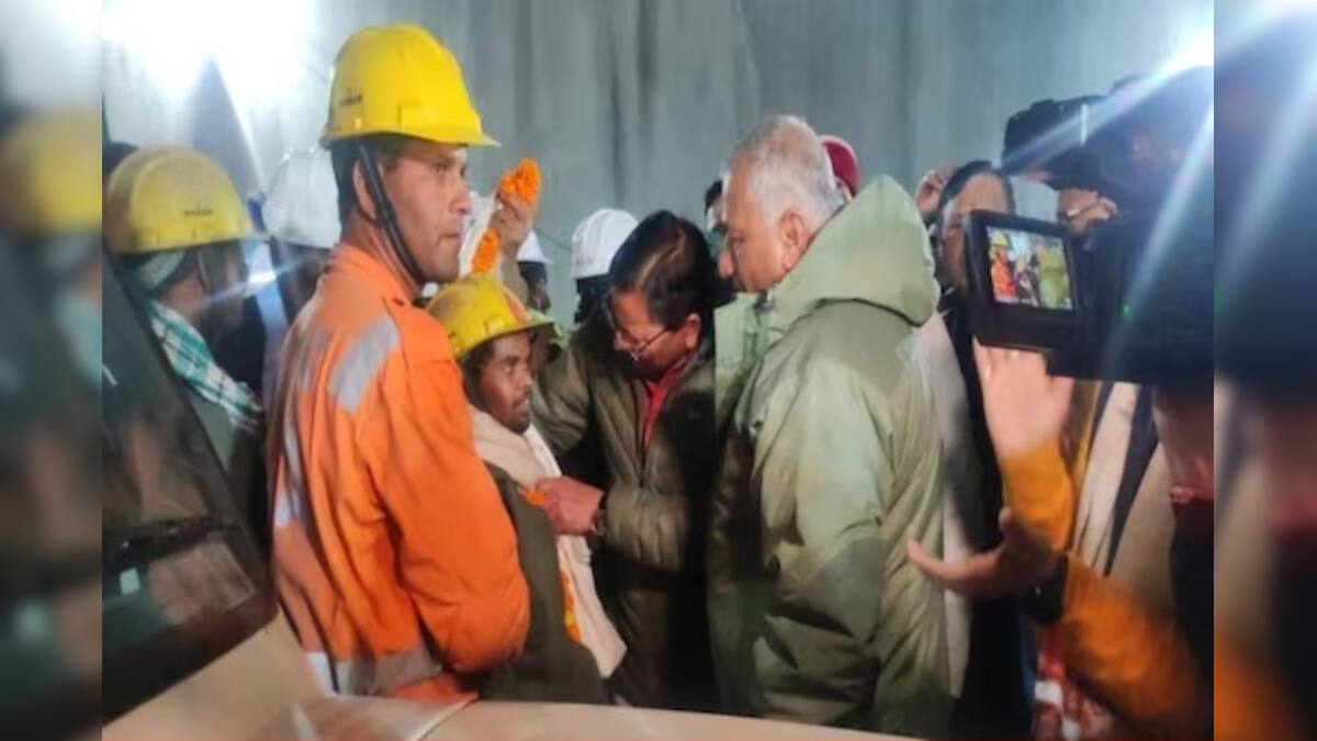 Miraculous Rescue: 41 Workers Trapped in Uttarakhand Tunnel Collapse ...