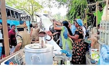 നഗരസഭാ ജീവനക്കാരുടെ മേൽ ചൂടുപാൽ ഒഴിച്ച വഴിയോരക്കച്ചവടക്കാരിക്കെതിരെയും ഭീഷണിപ്പെടുത്തിയ CPM-CITU നേതാക്കൾക്കും കേസ്