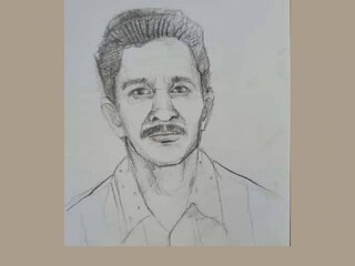 തട്ടിക്കൊണ്ടുപോയ ആളുടെ രേഖാചിത്രം