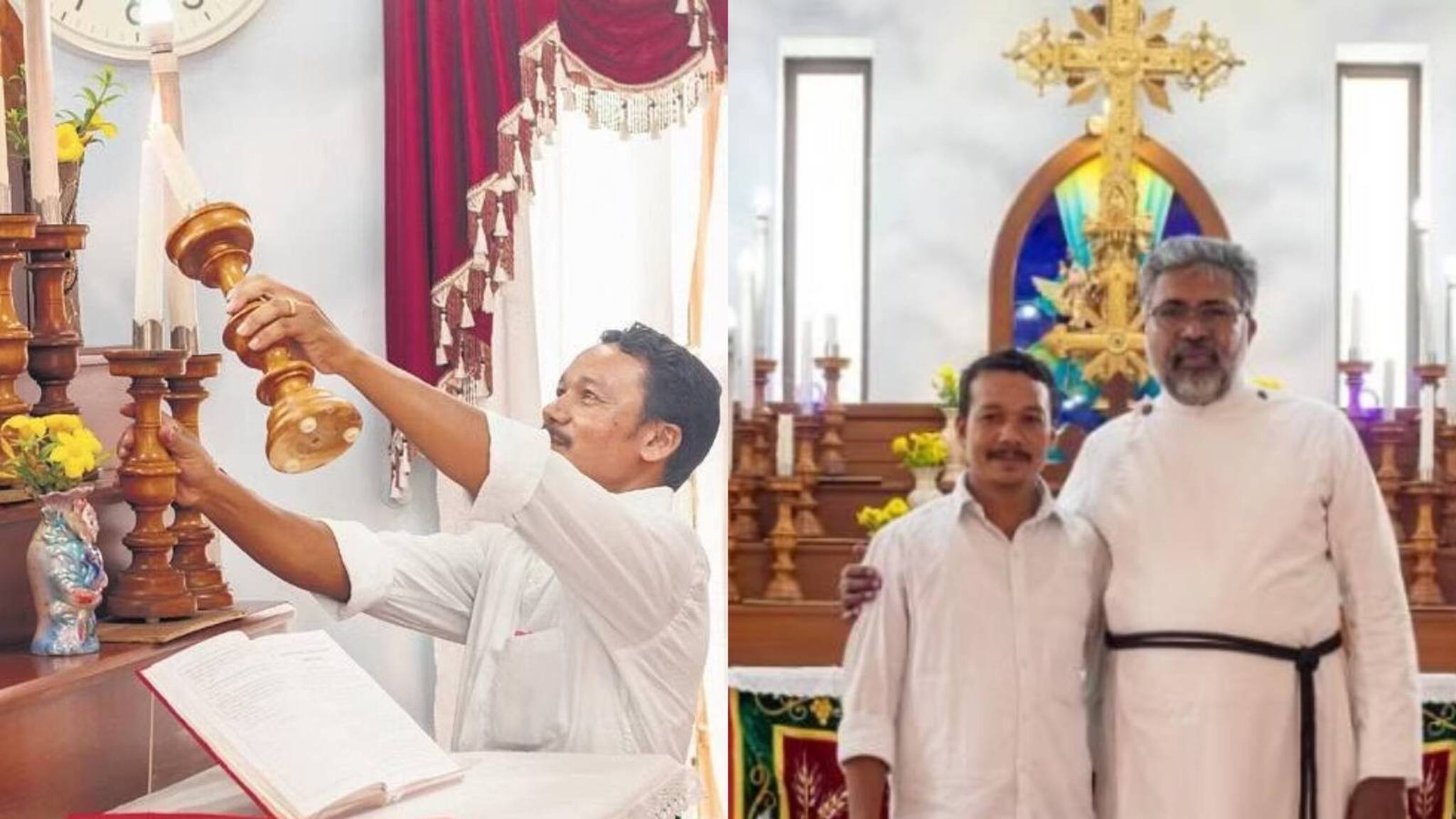 പള്ളിയിലെ കപ്യാരായും അതിഥി തൊഴിലാളി; അഞ്ച് വർഷമായി തിരുവല്ലയിലെ പള്ളിയിൽ ശുശ്രൂഷകൻ