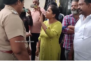 പൊലീസ് അറസ്റ്റ് ചെയ്യാനെത്തിയപ്പോൾ