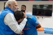 മുഹമ്മദ് ഷമിയെ ഡ്രസിങ്ങ് റൂമിലെത്തി ചേർത്തുപിടിച്ച് പ്രധാനമന്ത്രി; നന്ദി അറിയിച്ച് താരം