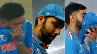 Mohammed Siraj, Rohit Sharma, Virat Kohli
