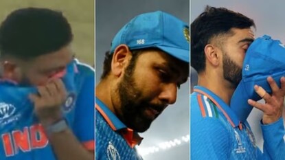 Mohammed Siraj, Rohit Sharma, Virat Kohli
Mohammed Siraj, Rohit Sharma, Virat Kohli