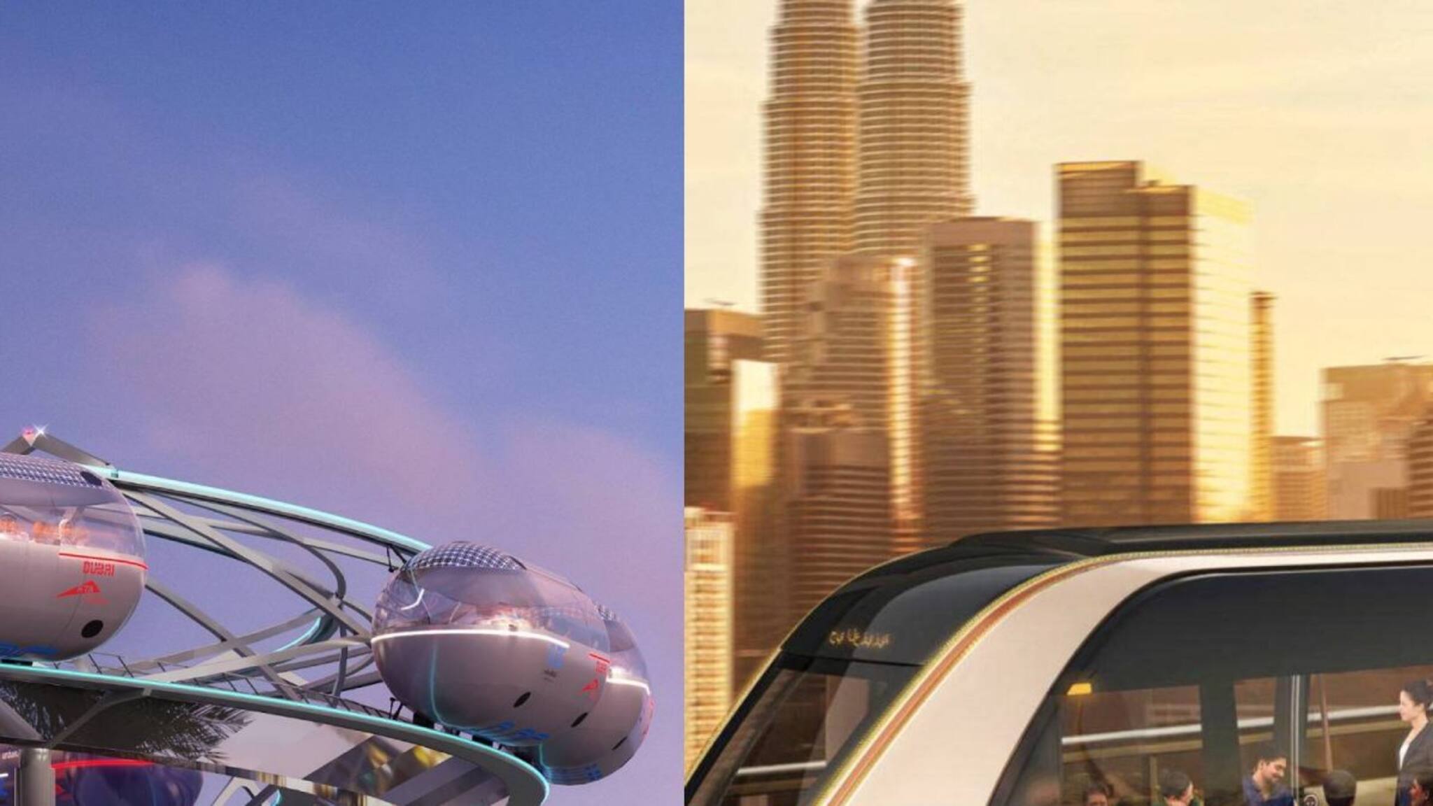 ദുബായില്‍ ഡ്രൈവറില്ലാ പോഡുകളും റെയില്‍ ബസ് സംവിധാനവും വരുന്നു