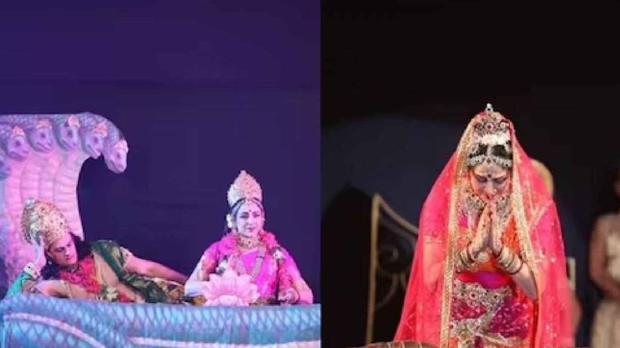 'രാമന്റെ സീതയായി'; ഗുരുവിന്റെ ജന്മദിനത്തിന് അയോധ്യയിൽ രാമായണം അവതരിപ്പിച്ച് ഹേമ മാലിനി