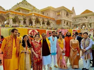 അയോധ്യ പ്രാണപ്രതിഷ്ഠ; അംബാനി കുടുംബം 2.51 കോടി രൂപ രാമജന്മഭൂമി ക്ഷേത്ര ട്രസ്റ്റിന് സംഭാവനയായി നൽകി