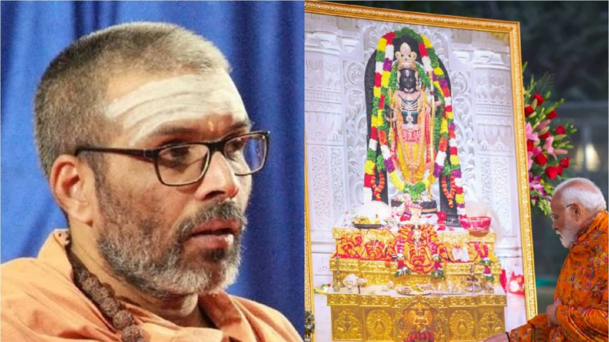 അയോധ്യ രാമക്ഷേത്രം; 'ചങ്കൂറ്റത്തോടെ അഭിമാനത്തോടെ ബിജെപി തെരഞ്ഞെടുപ്പ് വാഗ്ദാനം യാഥാർഥ്യമാക്കി എന്ന് പറയണം'; സ്വാമി ചിദാനന്ദപുരി അയോധ്യ രാമക്ഷേത്രം; 'ചങ്കൂറ്റത്തോടെ അഭിമാനത്തോടെ ബിജെപി തെരഞ്ഞെടുപ്പ് വാഗ്ദാനം യാഥാർഥ്യമാക്കി എന്ന് പറയണം'; സ്വാമി ചിദാനന്ദപുരി