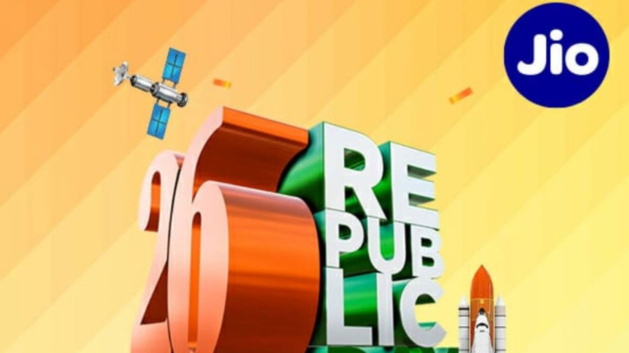 വാർഷിക പ്രീപെയ്ഡ് റീചാർജ് പ്ലാനിനൊപ്പം റിപ്പബ്ലിക് ദിന ഓഫറുമായി Jio