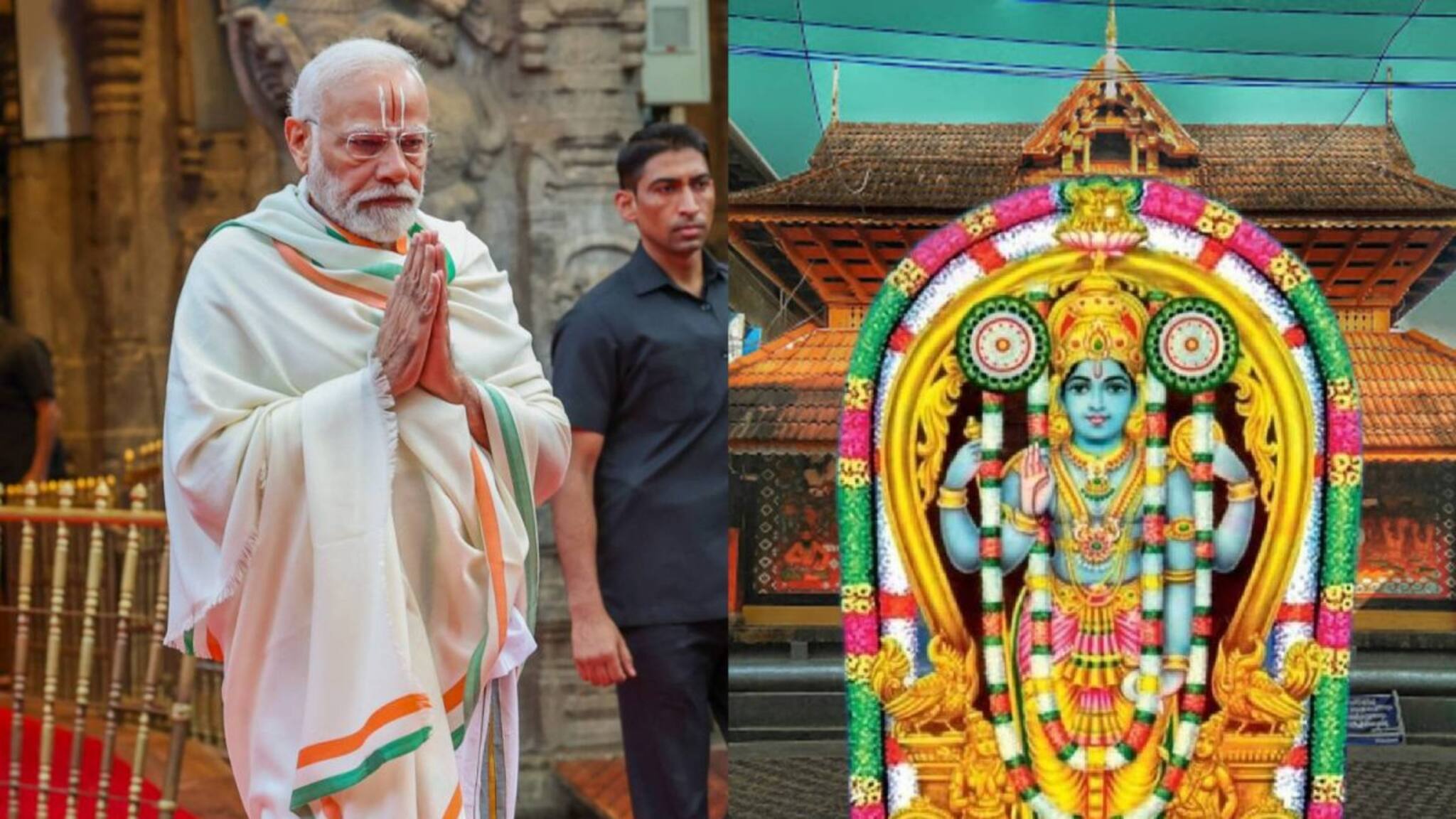 പ്രധാനമന്ത്രി നരേന്ദ്ര മോദി വണങ്ങാനെത്തുന്ന തൃപ്രയാര്‍ തേവർ