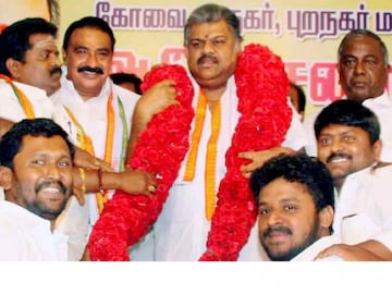 ജി.കെ. വാസൻ (PTI File Photo)