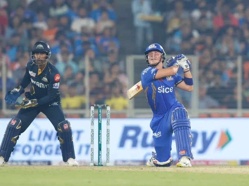 Rohit Sharma made an attacking 38-ball 46 but his dismissal derailed the innings (IPL Photo)