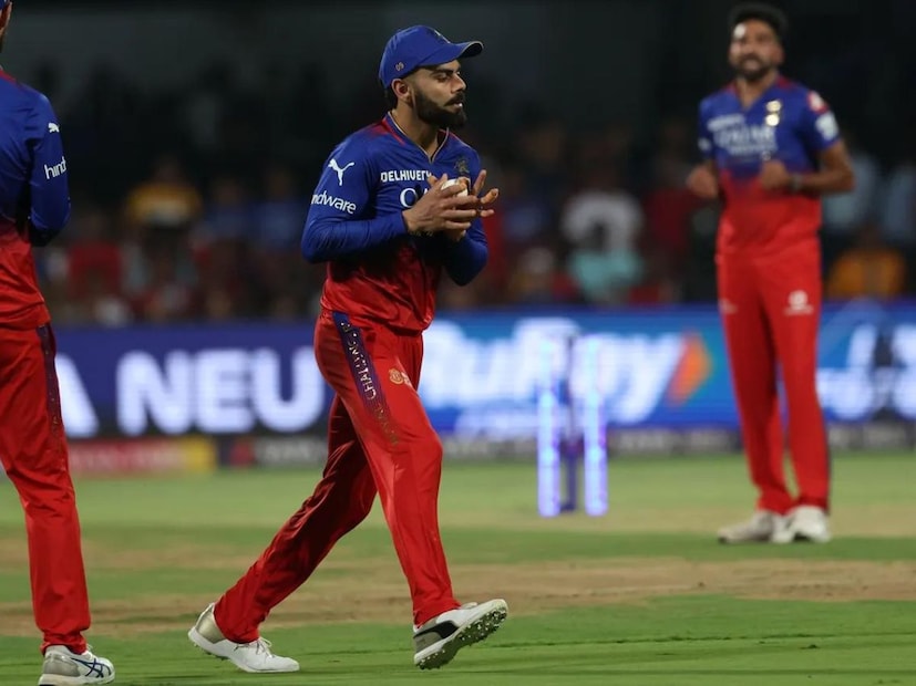 Virat Kohli took his 173rd catch to climb to the top of the list of Indians with the most catches in T20 cricket (IPL Photo)