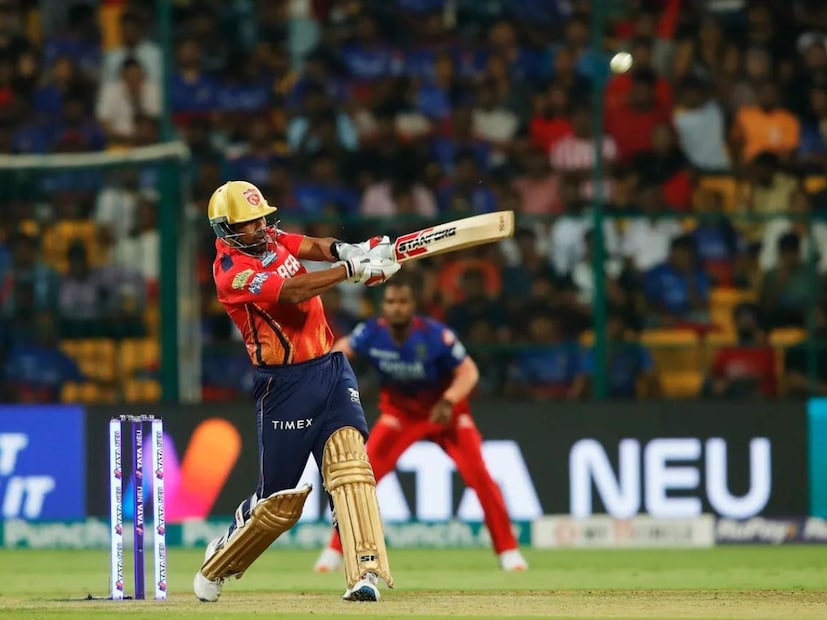 Shashank Singh smashed 21 off just 8 balls to help Punjab Kings finish strong (IPL Photo)