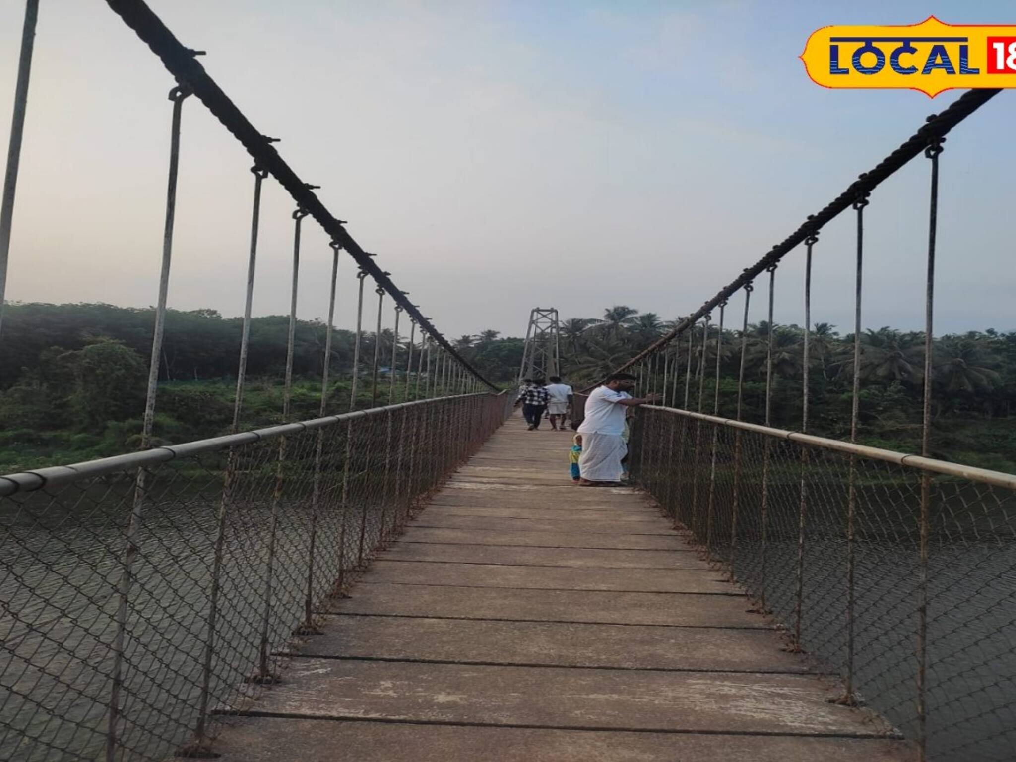 പൊട്ടിക്കടവ് പാലം; കേരളത്തിലെ രണ്ടാമത്തെ വലിയ തൂക്കുപാലം
