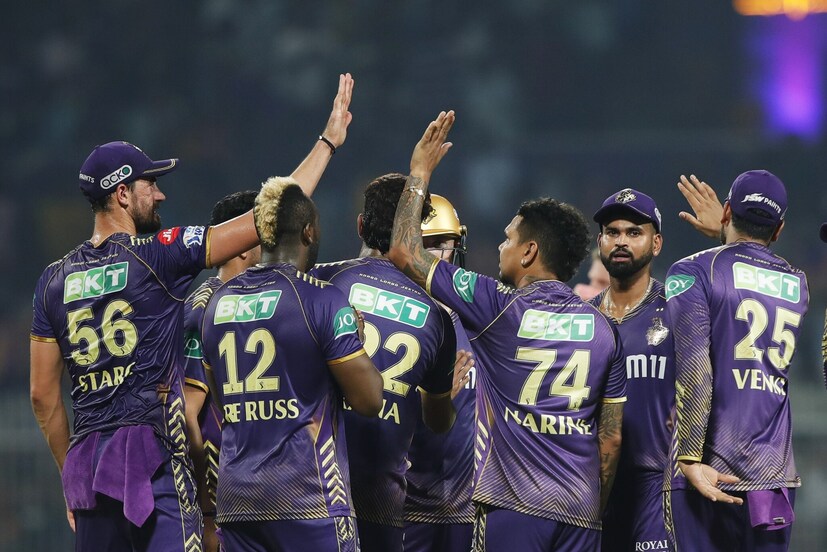 Sunil Narine chipped in with wickets as well. He got the wickets of Dhruv Jurel earlier and then the big wicket of Rovman Powell. (Sportzpics)