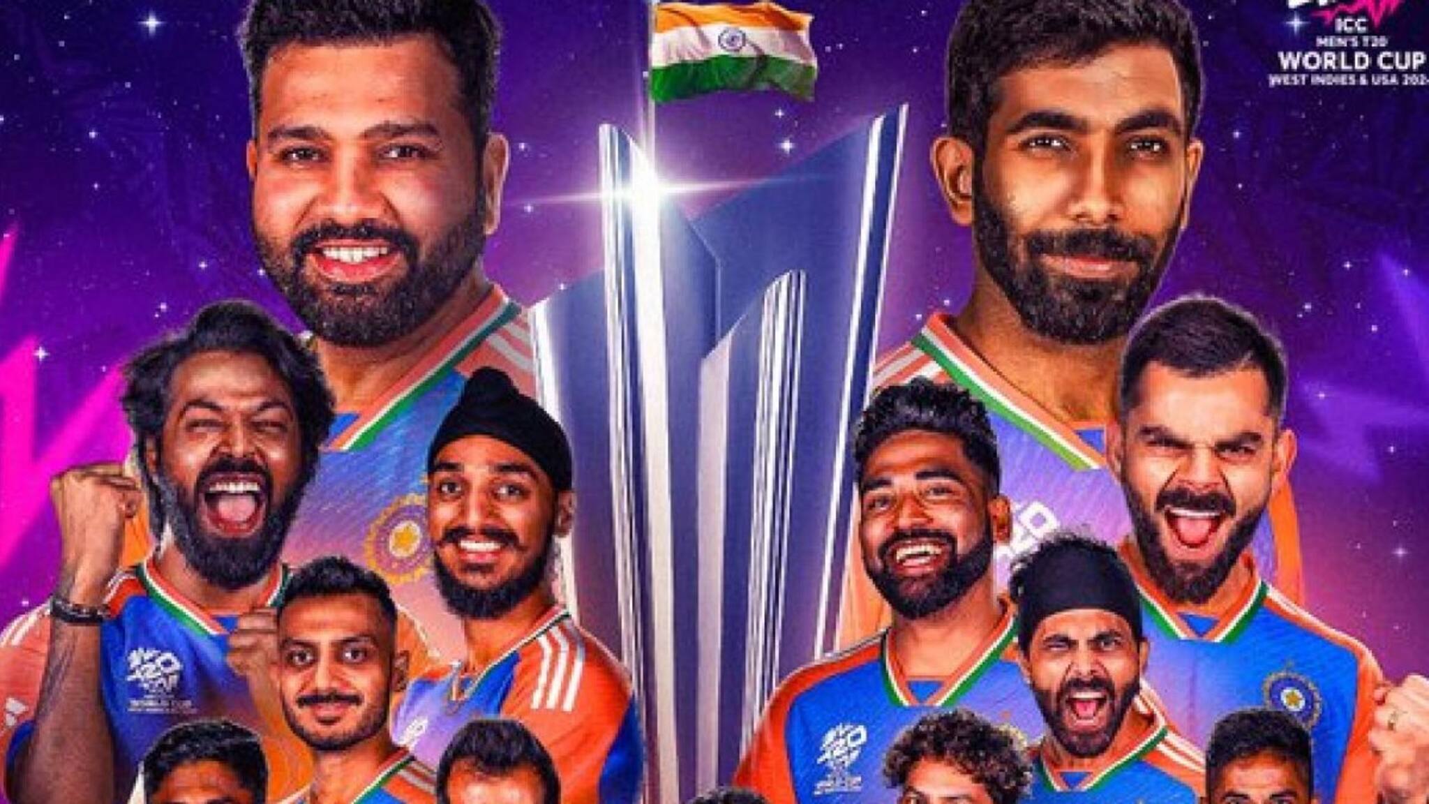 ഇന്ത്യ വീണ്ടും ലോകത്തിൻ്റെ നെറുകയിൽ; ദക്ഷിണാഫ്രിക്കയെ തകർത്തത് 7 റൺസിൻ്റെ ത്രില്ലറിൽ