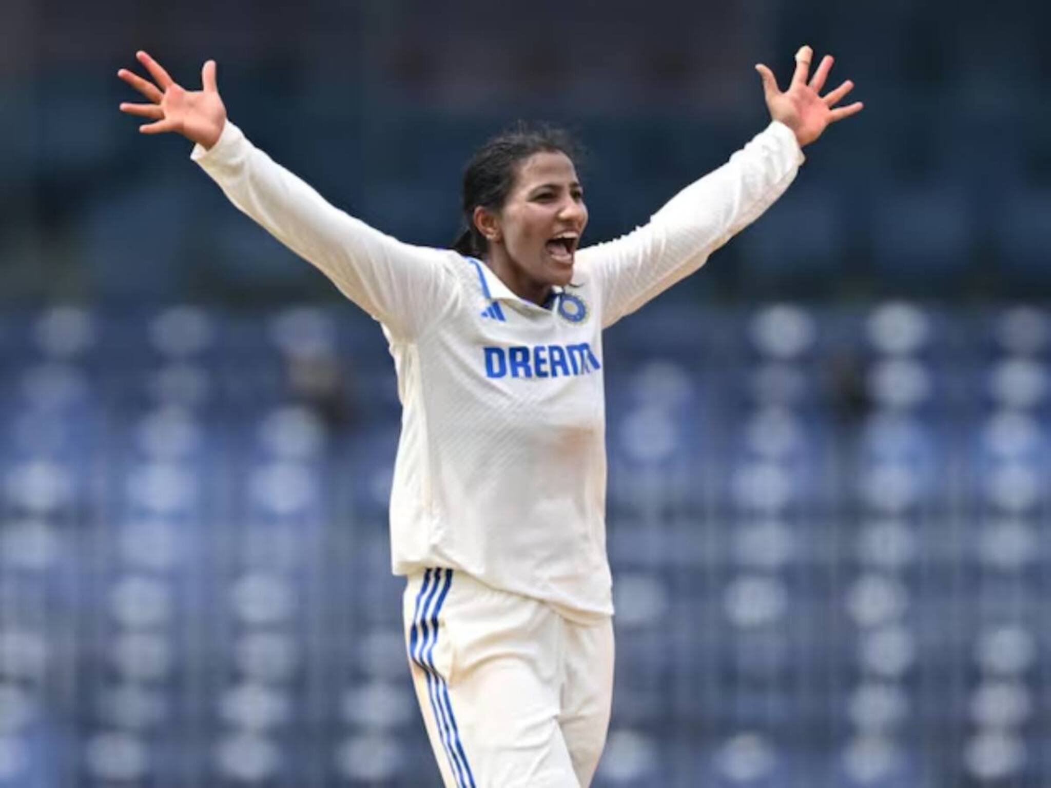 IND-W vs SA-W Test: സ്നേഹ് റാണയ്ക്ക് 10 വിക്കറ്റ്; ദക്ഷിണാഫ്രിക്കയ്‌ക്കെതിരെ ഇന്ത്യക്ക് പത്ത് വിക്കറ്റ് ജയം