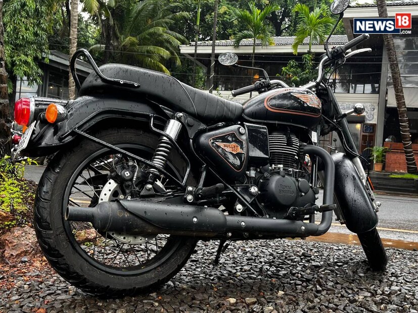 Royal Enfield Bullet 350. (Photo: Shahrukh Shah/ News18)