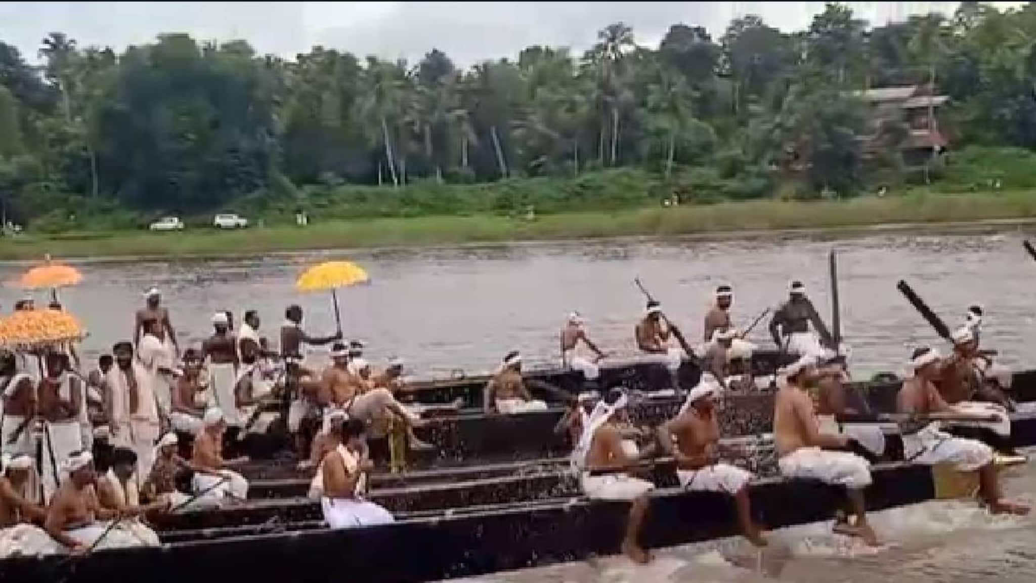 ആറന്മുള ഉത്രട്ടാതി: ആചാര ജലമേളയിൽ ഇന്ന് 26 പള്ളിയോടങ്ങൾ പങ്കെടുത്തു; മത്സര വള്ളംകളി സെപ്റ്റംബർ 19ന്