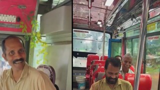 മുരളിയും അനിയും വിദ്യാർഥികൾ നൽകിയ സമ്മാനവുമായി