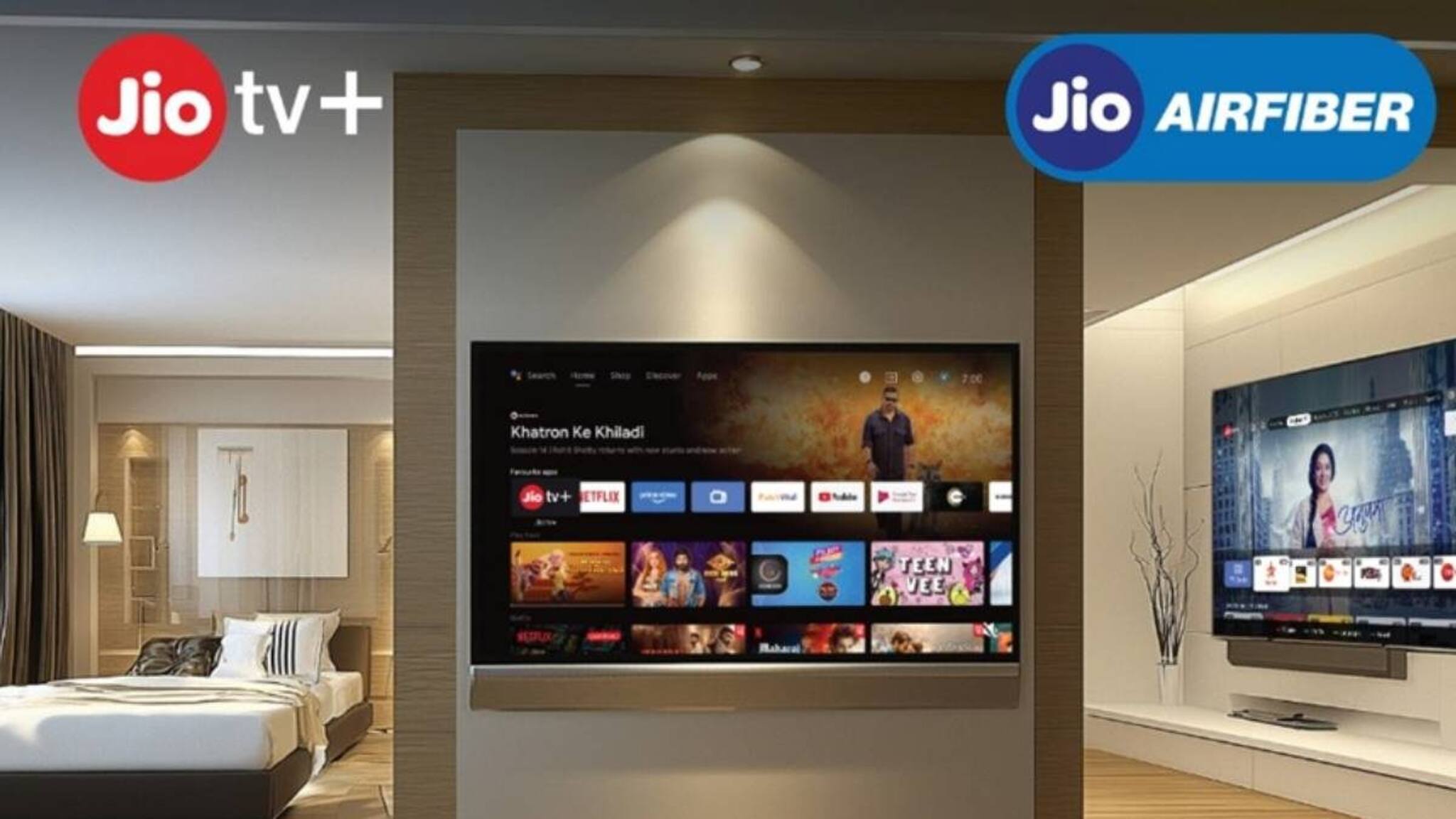 JioTV+ 2 ഇന്‍ വണ്‍ ഓഫര്‍ : ഒരു ജിയോഎയര്‍ഫൈബര്‍ കണക്ഷനില്‍ രണ്ട് ടിവികള്‍ കണക്റ്റ് ചെയ്യാം