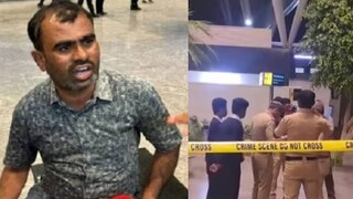 പ്രതി രമേഷ്, സംഭവസ്ഥലം പൊലീസ് സന്ദർശിക്കുന്നു (വലത്ത്)