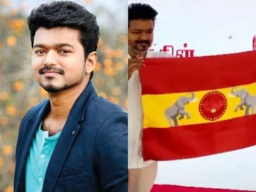 വിജയ്, തമിഴക വെട്രി കഴകം പാർട്ടി കൊടി