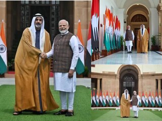 പ്രധാനമന്ത്രി മോദിയും അബുദാബി കിരീടാവകാശിയും