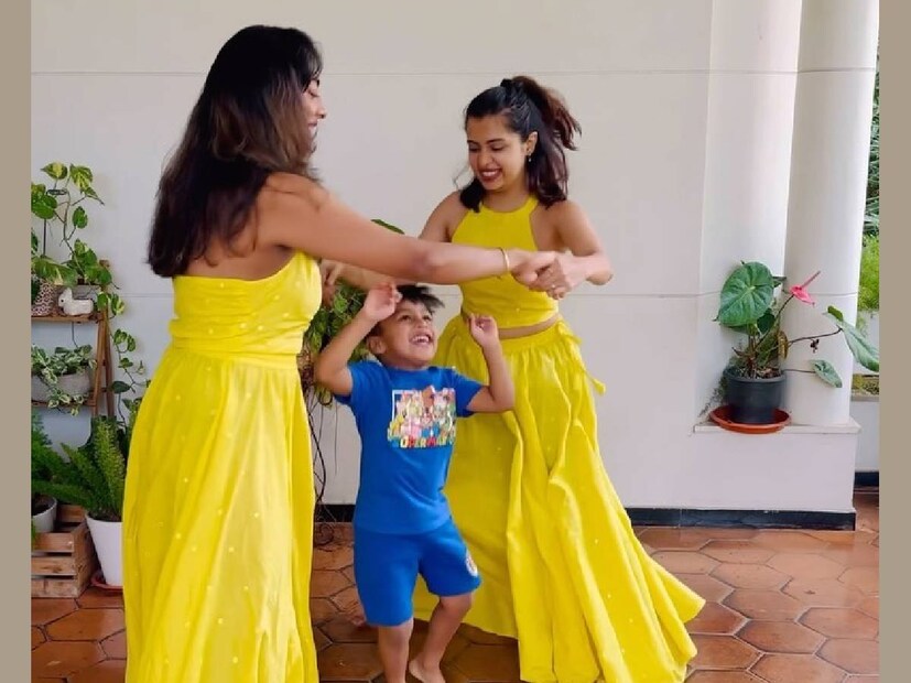 കസിൻ തൻവിയുടെ മകൻ ലിയാൻ നാട്ടിൽ വന്നതും സ്വന്തം കുഞ്ഞെന്ന പോലെ അവനെ താലോലിക്കാൻ മുന്നിട്ടു നിന്നതു ദിയ കൃഷ്ണയാണ്. അമ്മയും കുഞ്ഞും തിരികെ കാനഡയിലേക്ക് പോയതും, ദിയ കൃഷ്ണ തന്റെ ദുഃഖം മറച്ചു പിടിച്ചതുമില്ല. തനിക്ക് കുഞ്ഞ് പിറന്നിട്ടില്ല എന്നതിലെ വിഷമം പറയുന്ന ദിയ, തൻവി ആശ്വസിപ്പിക്കുന്ന തരത്തിലെ ഒരു വീഡിയോയും വൈറലായിരുന്നു. തന്റെ മകൻ ദിയയുടെ കൂടി മകനല്ലേ എന്ന് തൻവി പറയുന്നതായിരുന്നു ആ വീഡിയോയിൽ 