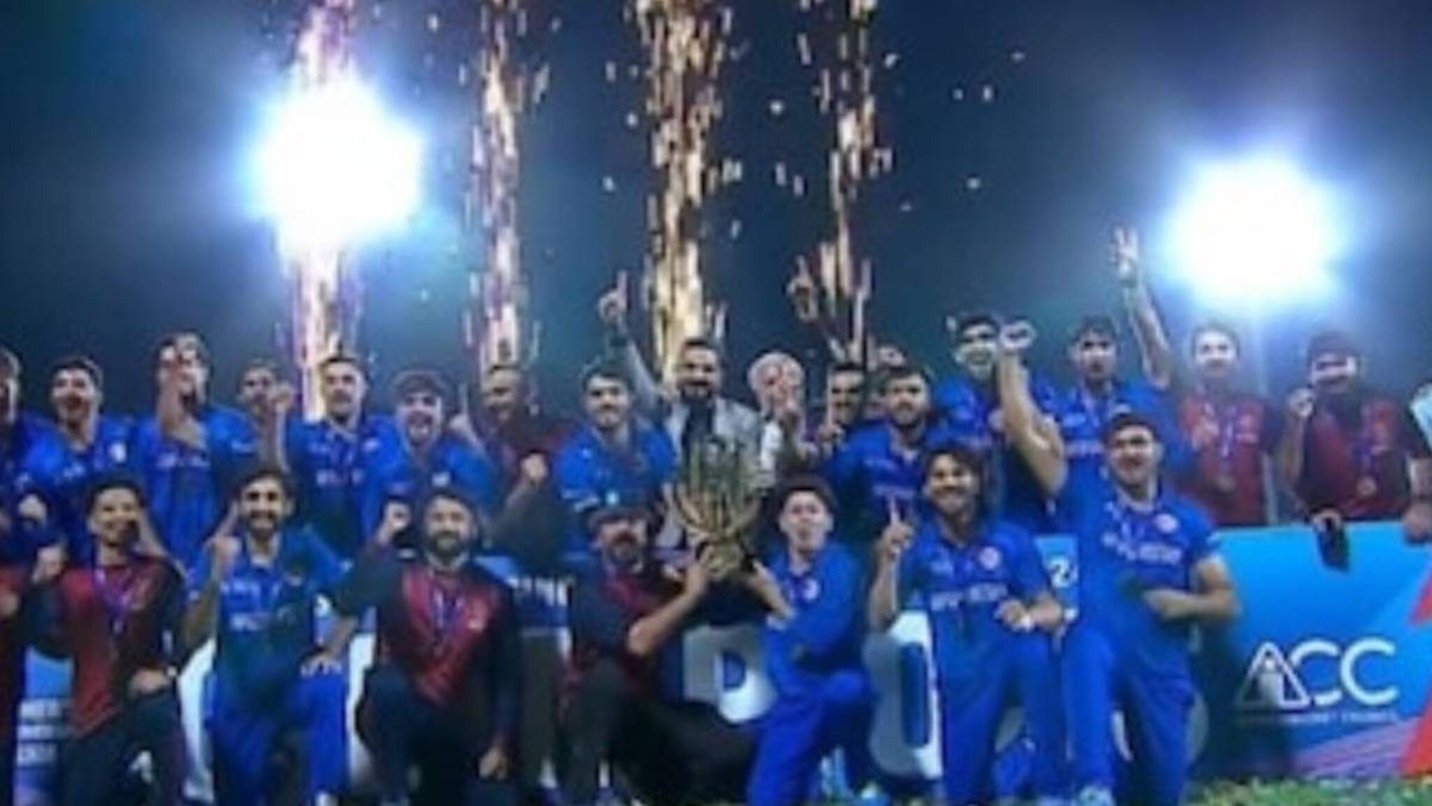 Emerging Teams Asia Cup: എമർജിങ് ടീംസ് ഏഷ്യാ കപ്പ് അഫ്ഗാനിസ്ഥാന്; ഇന്ത്യയ്ക്ക് പിന്നാലെ ഫൈനലിൽ ശ്രീലങ്കയെയും വീഴ്ത്തി