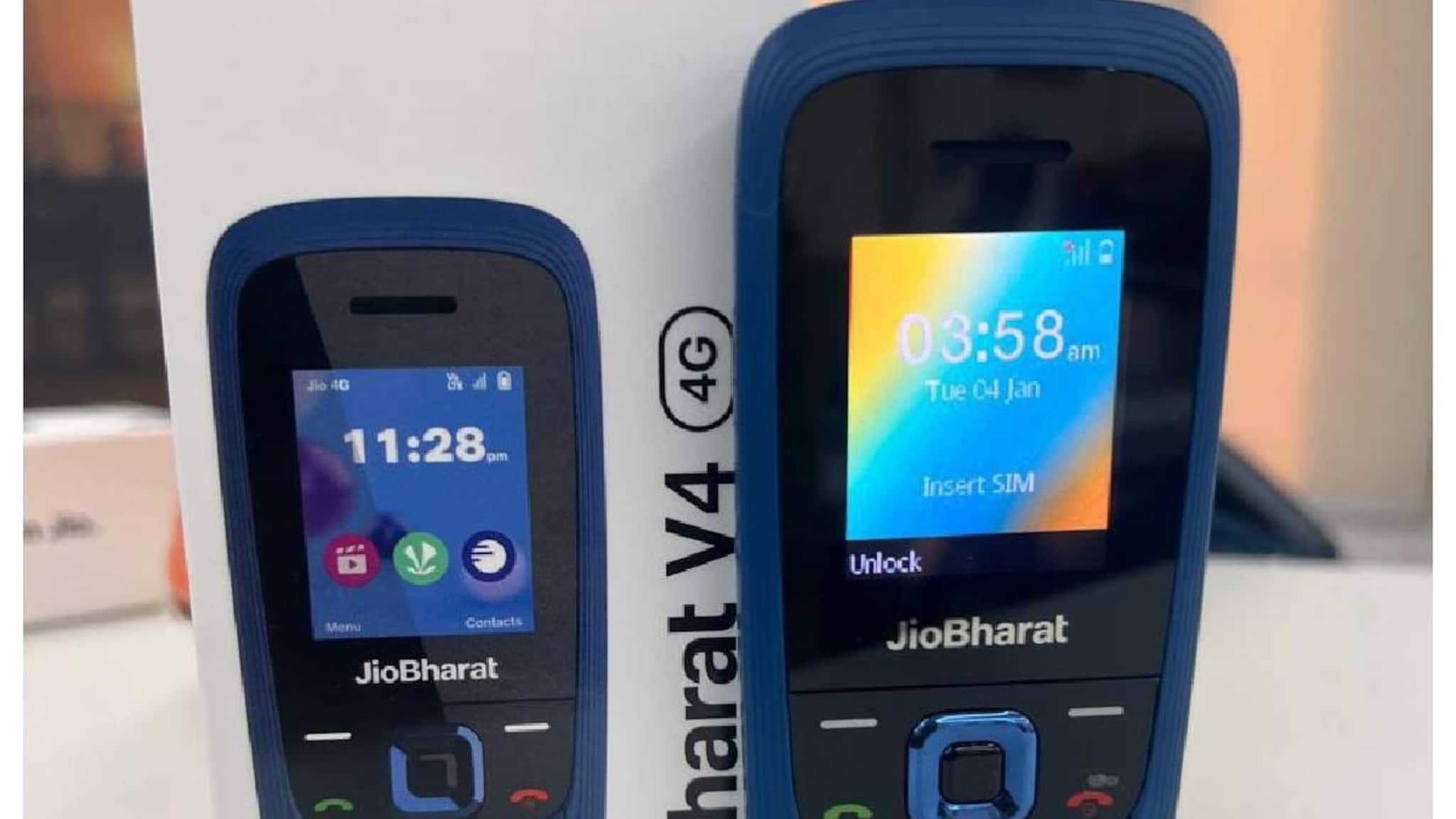 JioBharat Phone: ജിയോഭാരത് ഫോണിന്റെ 2 പുതിയ മോഡലുകൾ പുറത്തിറക്കി; വിലയും ഓഫറുകളും അറിയാം