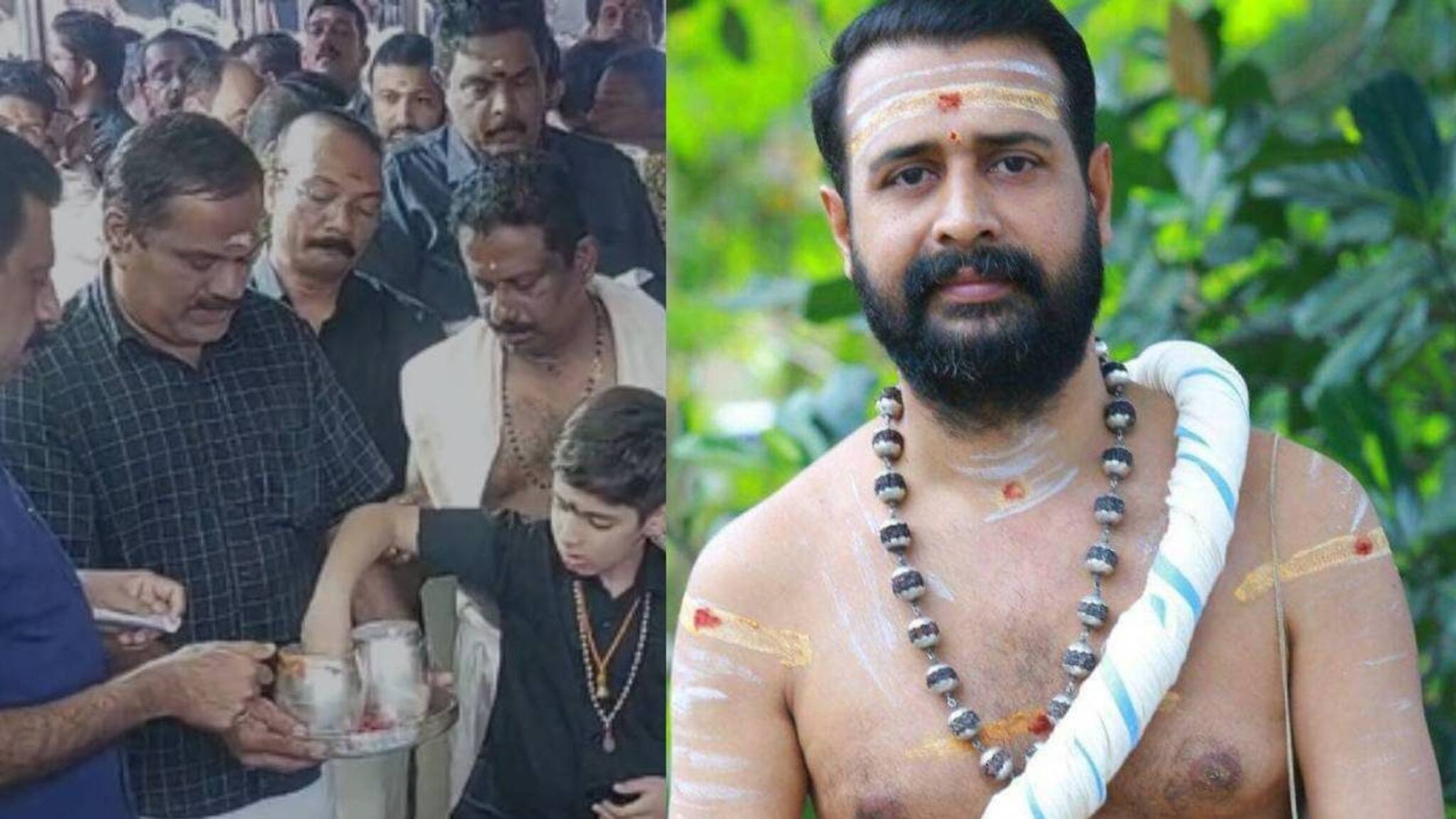 ശബരിമല മേല്‍ശാന്തിയായി എസ് അരുണ്‍കുമാര്‍ നമ്പൂതിരി; മാളികപ്പുറത്ത് വാസുദേവൻ നമ്പൂതിരി