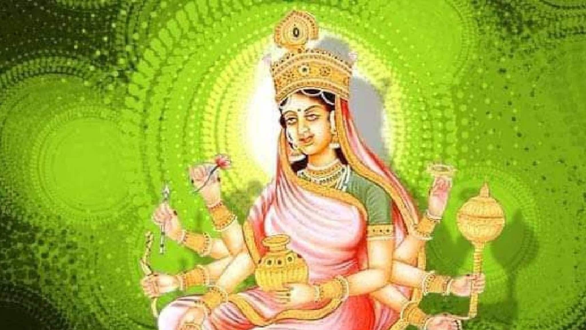 Navratri 2024 | നവരാത്രിയുടെ നാലാം നാള്‍ ദേവി കൂഷ്മാണ്ഡ ഭാവത്തില്‍