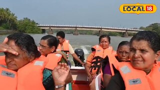 പിണറായി പുഴയിൽ ഉല്ലാസ യാത്ര നടത്തി വയോജനങ്ങൾ പിണറായി പുഴയിൽ ഉല്ലാസ യാത്ര നടത്തി വയോജനങ്ങൾ