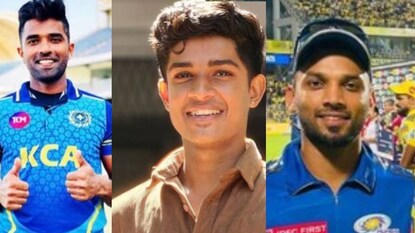 സച്ചിൻ ബേബി, വിഘ്നേഷ് പുത്തൂർ, വിഷ്ണു വിനോദ്,
സച്ചിൻ ബേബി, വിഘ്നേഷ് പുത്തൂർ, വിഷ്ണു വിനോദ്,