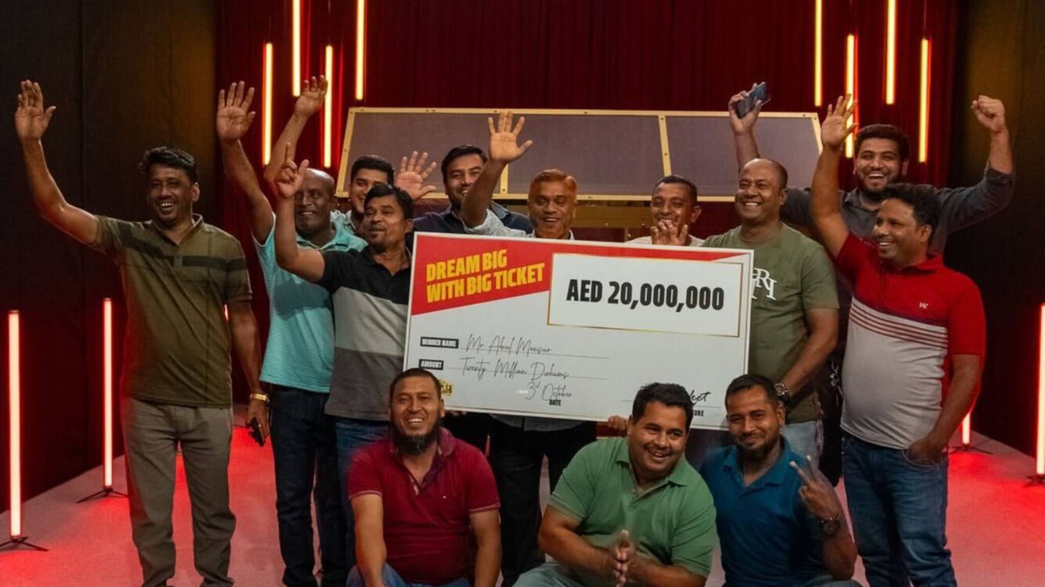 Abu Dhabi Big Ticket draw: അബുദാബി ബിഗ് ടിക്കറ്റ് നറുക്കെടുപ്പിൽ 46 കോടി മലയാളി യുവാവടക്കം 10 പേർക്ക്
