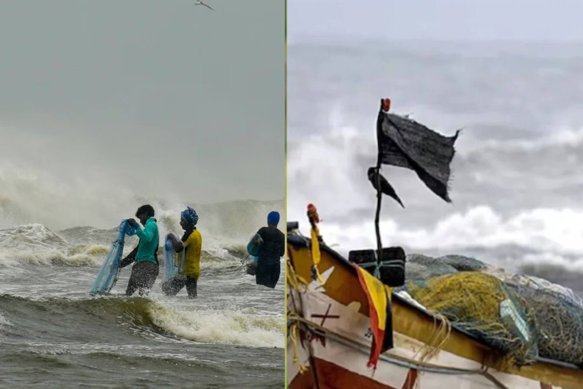 ഫിൻജാൽ കരതൊട്ടു: തമിഴ്നാട്ടിൽ മഴ ശക്തമായി; ചെന്നൈ വിമാനത്താവളം അടച്ചു