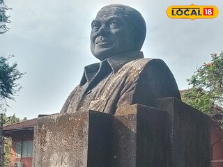 കോഴിക്കോട് മിഠായി തെരുവ് സ്ഥിതി ചെയ്യുന്ന എസ് കെ പൊറ്റെക്കാട് ശില 