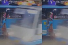 പ്രൈവറ്റ് ബസുമായി മത്സരയോട്ടം; റോഡ് കഴിഞ്ഞ് ഇടതുവശത്തുകൂടെ KSRTC; യുവതി രക്ഷപ്പെട്ടത് തലനാരിഴയ്ക്ക്