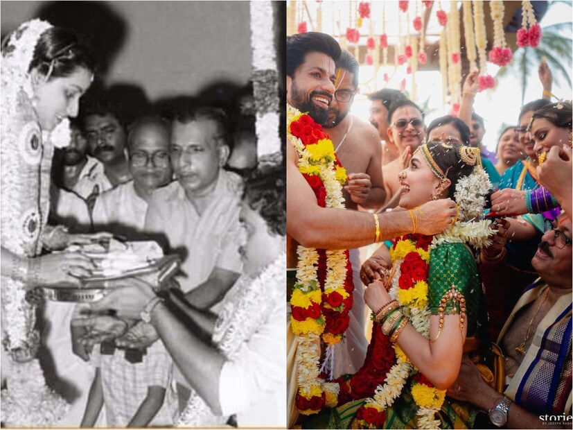 അമ്മയുടെ മറൂൺ നിറത്തിലെ കല്യാണ സാരി തനിക്ക് അണിയണം എന്നായി കീർത്തി. 'ഈ സാരി തീരെ പഴയതാണ്. അക്കാലത്തെ സാധാരണ സാരി മാത്രമാണിത്. ഇതെന്തിനാണ്. കാശ്മീരി പട്ടോ മറ്റുമാണിത്,' എന്നായി മേനക. പക്ഷേ കീർത്തിക്ക് മറ്റൊരു സാധ്യത മനസ്സിൽ പോയത് പോലുമില്ല. അത് തന്നെ വേണമെന്നായി. എത്രത്തോളം പഴക്കമുണ്ട്, ക്വളിറ്റി എന്തുമാത്രമുണ്ട് എന്നതിലല്ല കാര്യം. ആ സാരി അമ്മയുടേതാണ്. വധുവായ നേരം അമ്മ അണിഞ്ഞതാണ്. ആ സാരിയാണ് കീർത്തിക്കും വേണ്ടിയിരുന്നത്
