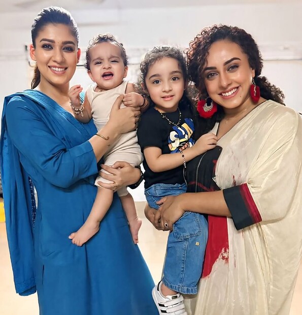  ഇതിന് താഴെ വളരെ രസകരമായ കമ്മന്റുകളാണെത്തുന്നത്. 'നയൻതാര : മോളെ അമ്മയെ പോലെ തന്നെയാവണം', 'ഭാവിയിലെ ലേഡി സൂപ്പർ സ്റ്റാർ നിന്നിൽ ഞാൻ കാണുന്നുണ്ട് എന്നാവും നയൻസ് പറഞ്ഞെ' എന്നിങ്ങനെ പോകുന്നു ആരാധകരുടെ കമ്മന്റുകൾ.